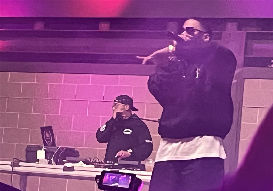 Nelly kicks off NFL Draft weekend with quickie concert