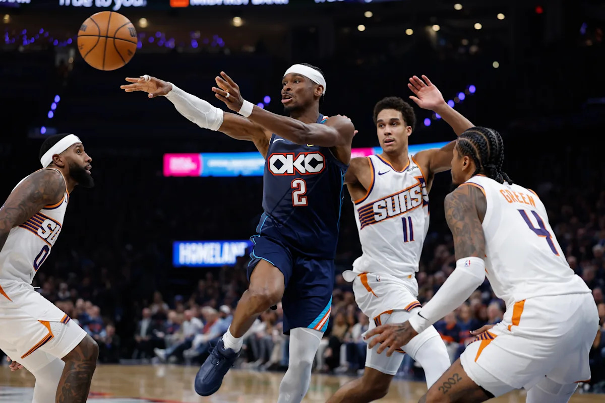 Oklahoma City Thunder vs. Phoenix Suns: Where to watch the NBA playoffs game today, time, channel and more