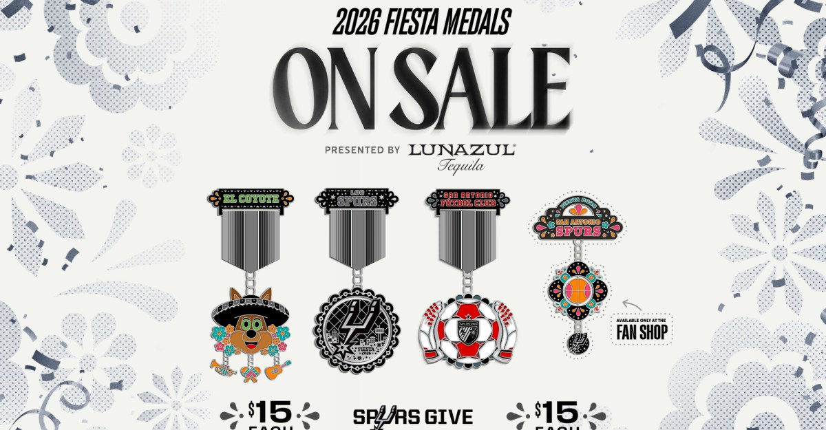 Open Thread: Spurs Fiesta Medals have dropped
