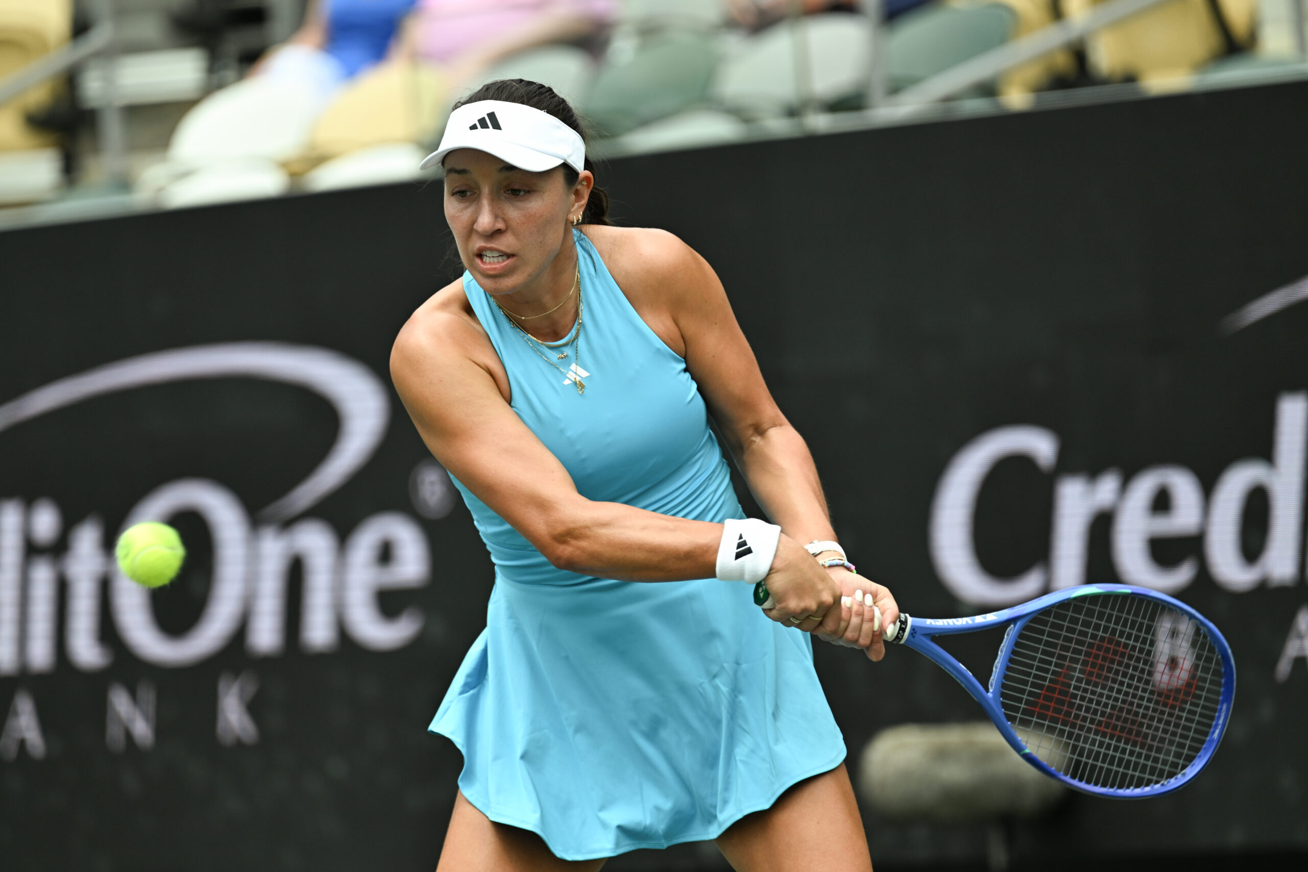 Pegula goes the distance to beat Shnaider in Charleston