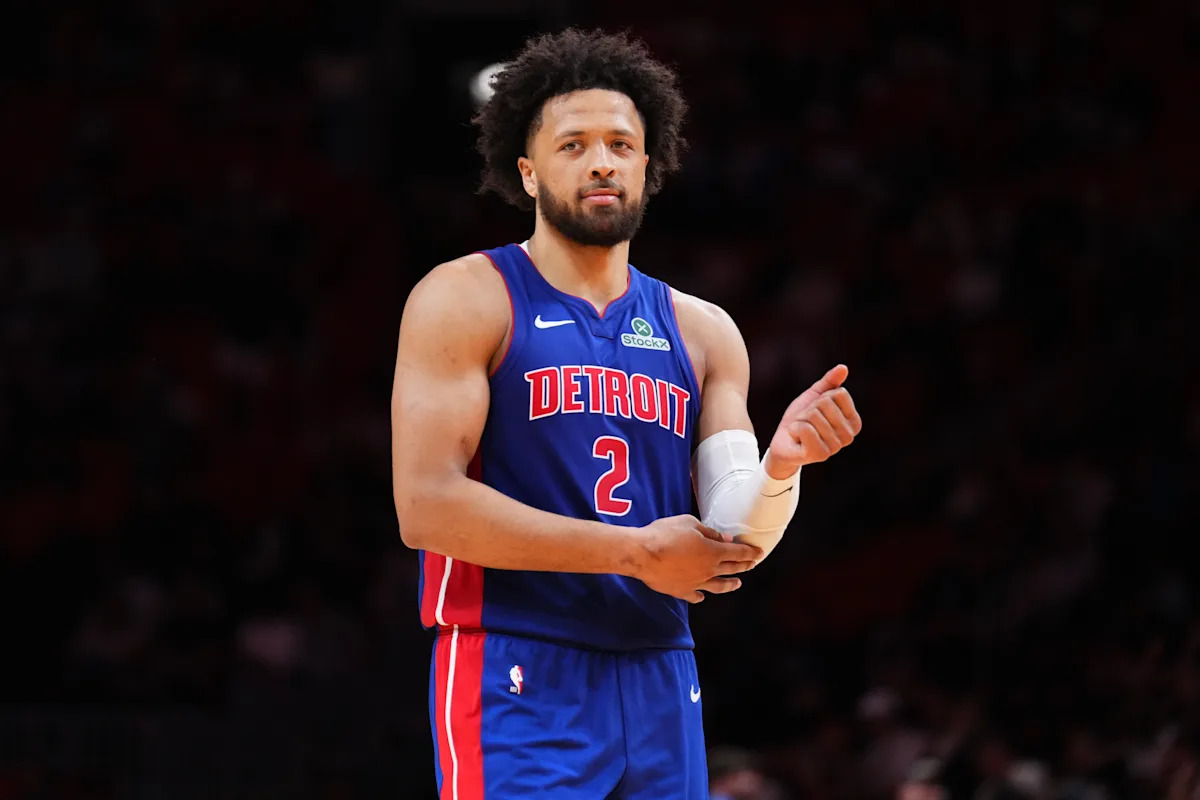 Pistons star Cade Cunningham returns from collapsed lung, records 13 points and 10 assists in win over Bucks