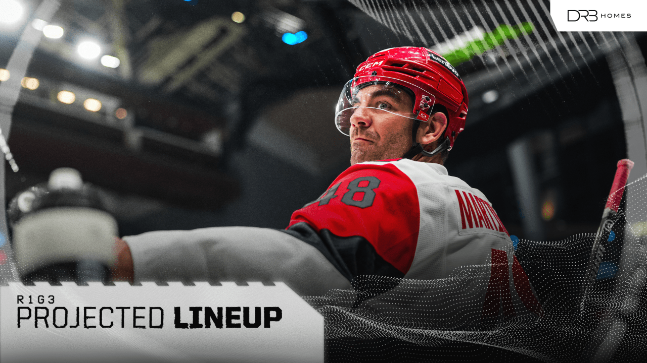 Projected Lineup: Round 1, Game 3 at Ottawa