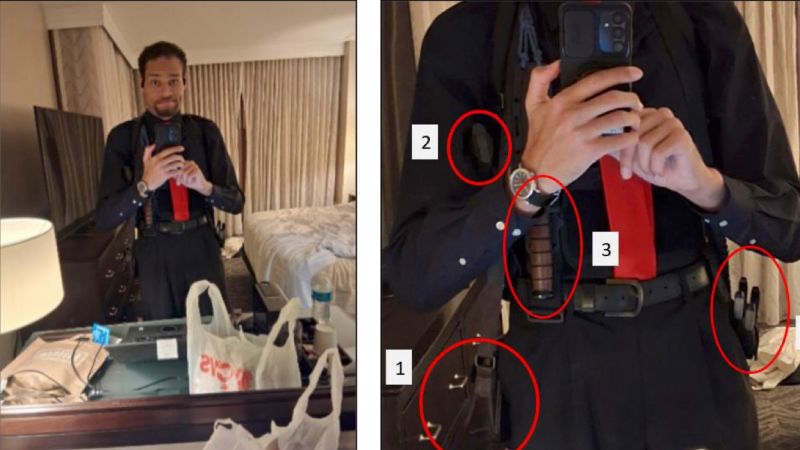 Prosecutors detail timeline and suspect’s extensive arsenal in White House Correspondents’ Dinner shooting