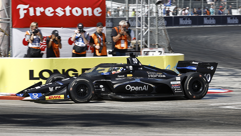 Quick Pit Work, Pace Help Alex Palou Run Away to Win at Long Beach