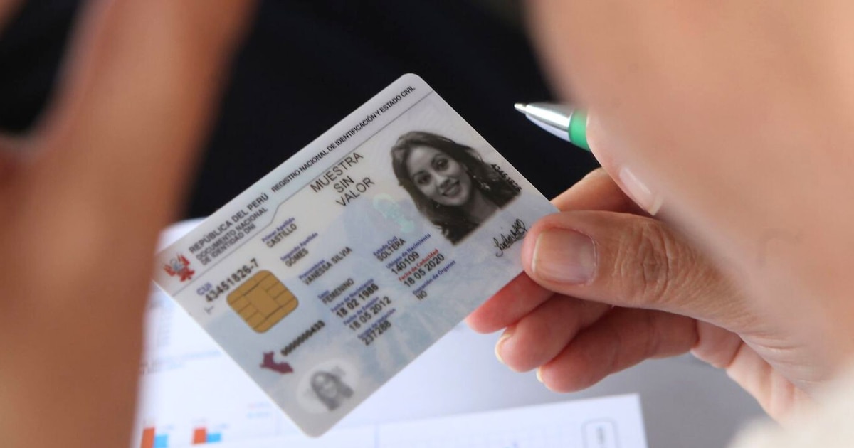 RENIEC anuncia entrega de DNI hasta las 6 p.m. para facilitar el voto en las elecciones 2026