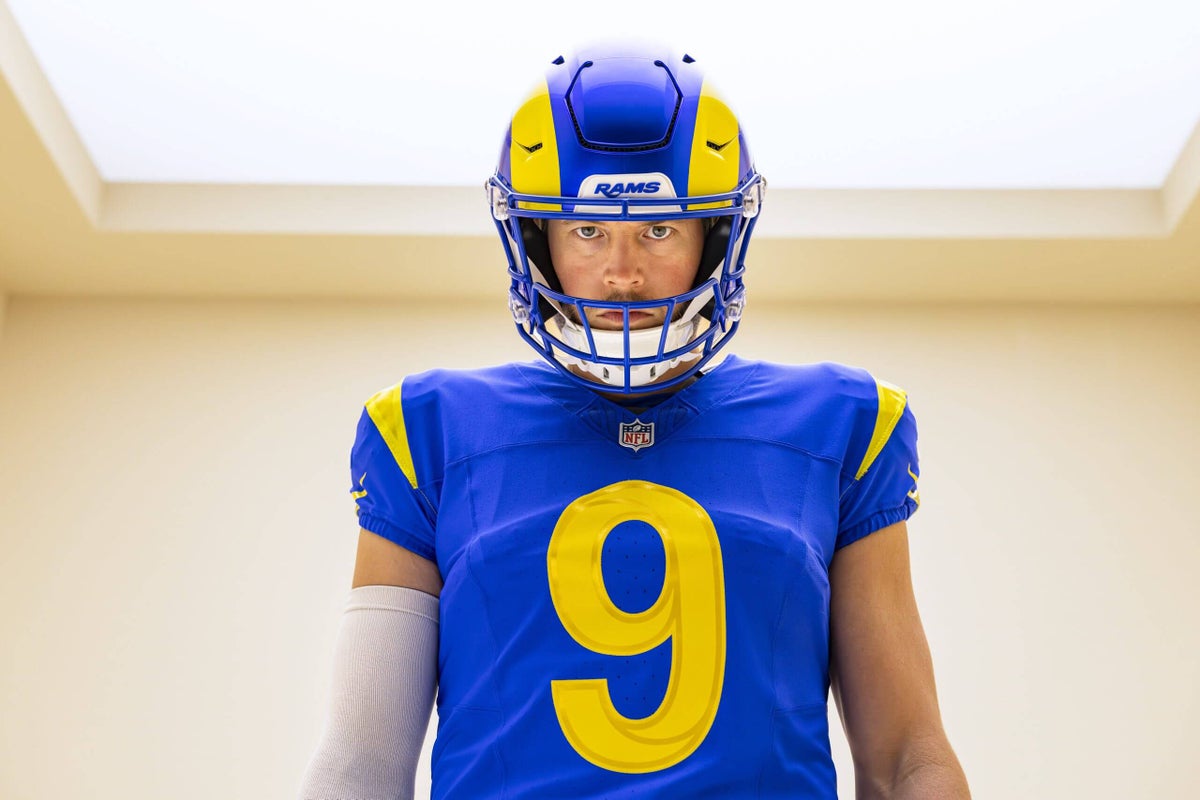 Rams introduce refreshed uniforms with updated logos on home and away looks
