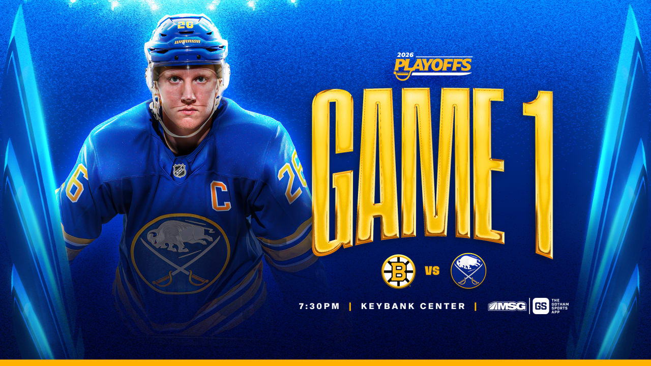 Sabres vs. Bruins - Game 1 | How to watch, lineup notes, and more