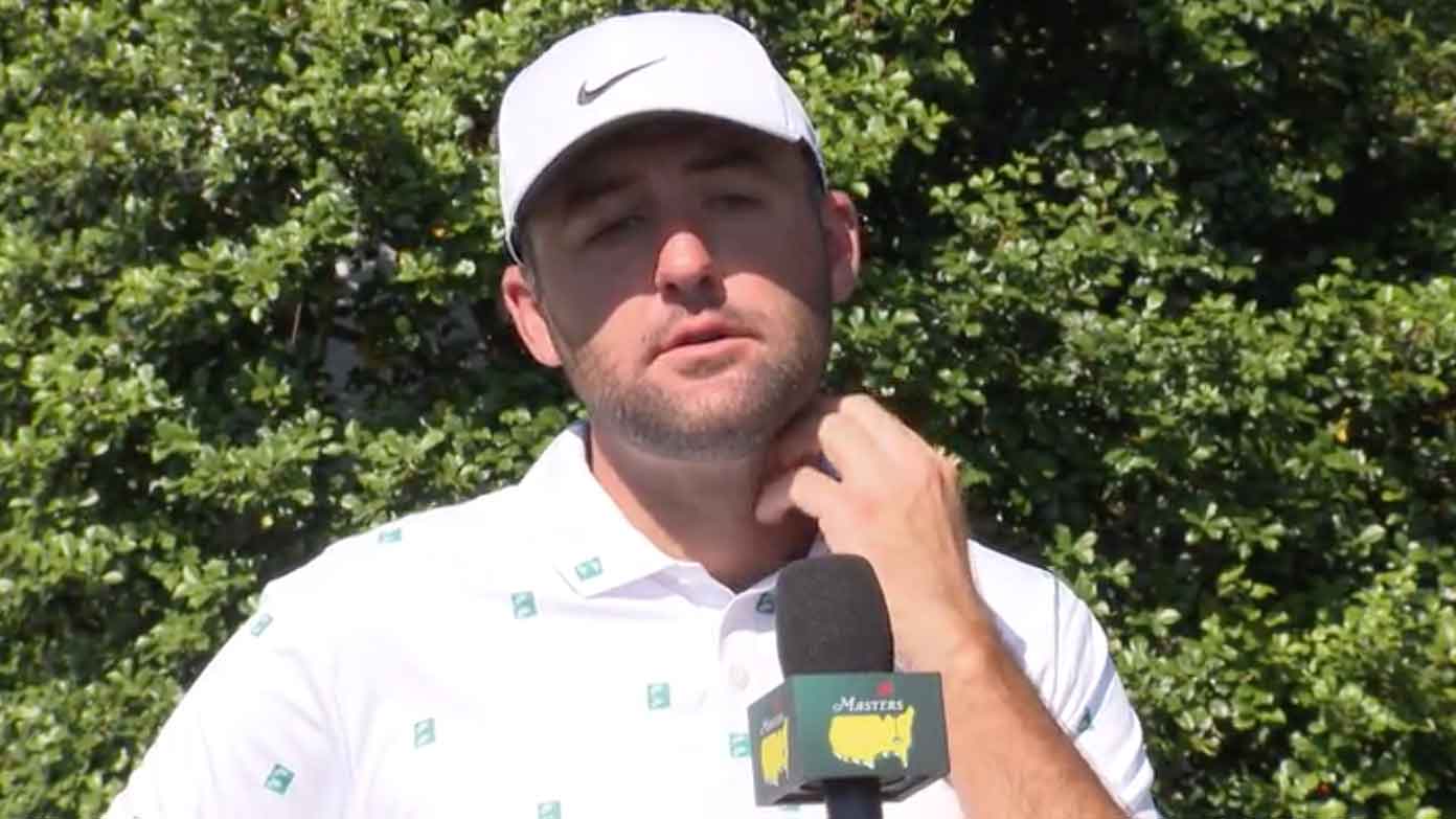 Scottie Scheffler blitzed Augusta National. And then a reporter's question