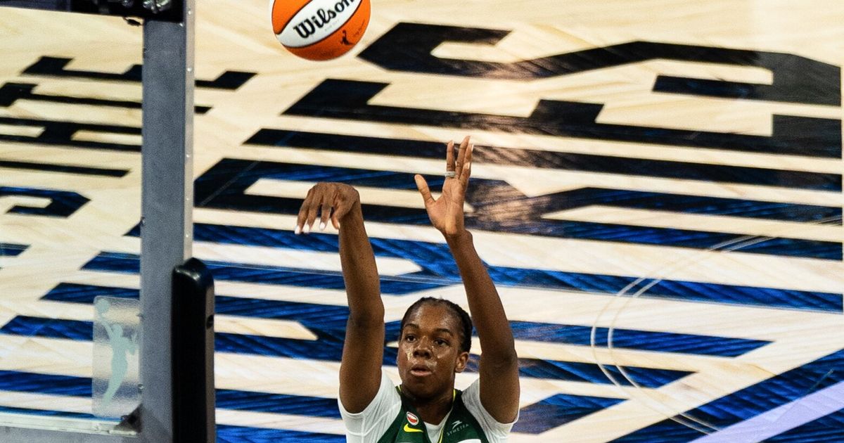 Seattle Storm lose as Flau’jae Johnson makes WNBA exhibition debut