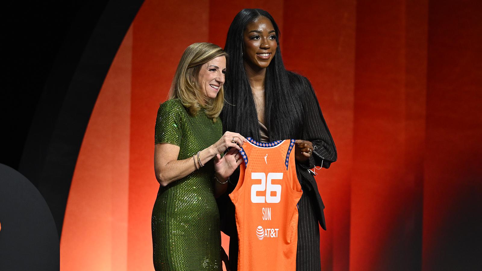 Serah Williams Selected by Connecticut Sun at the 2026 WNBA Draft