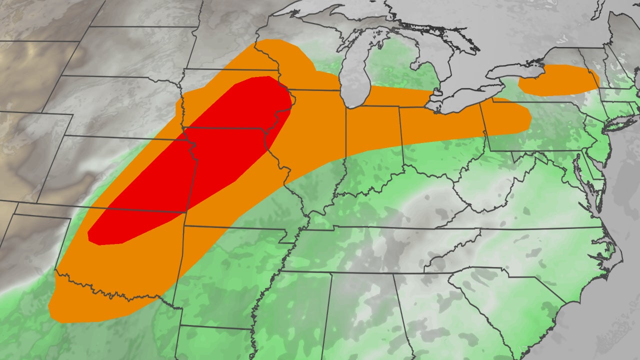 Severe Weather Round, Including Tornadoes, Will Continue In Plains, Midwest