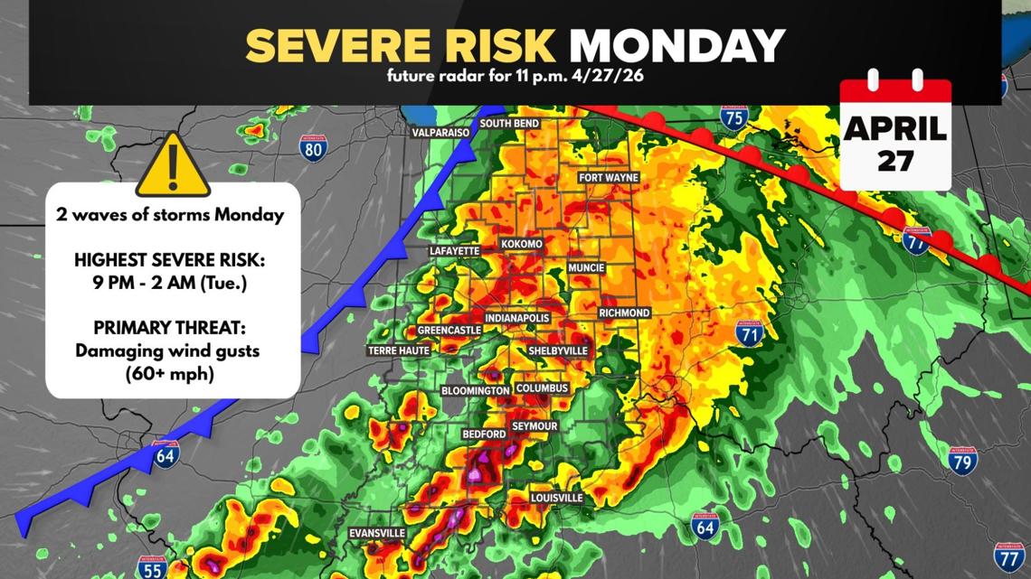 Severe storm risk Monday | 13Weather Blog