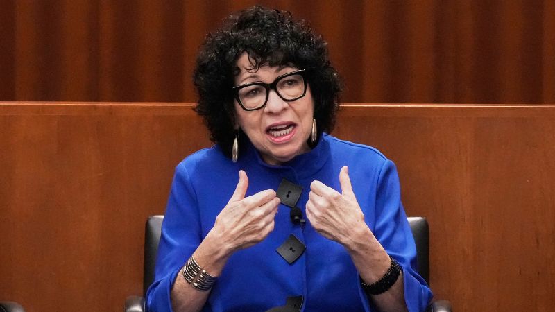 Sonia Sotomayor apologizes for ‘hurtful’ public comments about Brett Kavanaugh on immigration