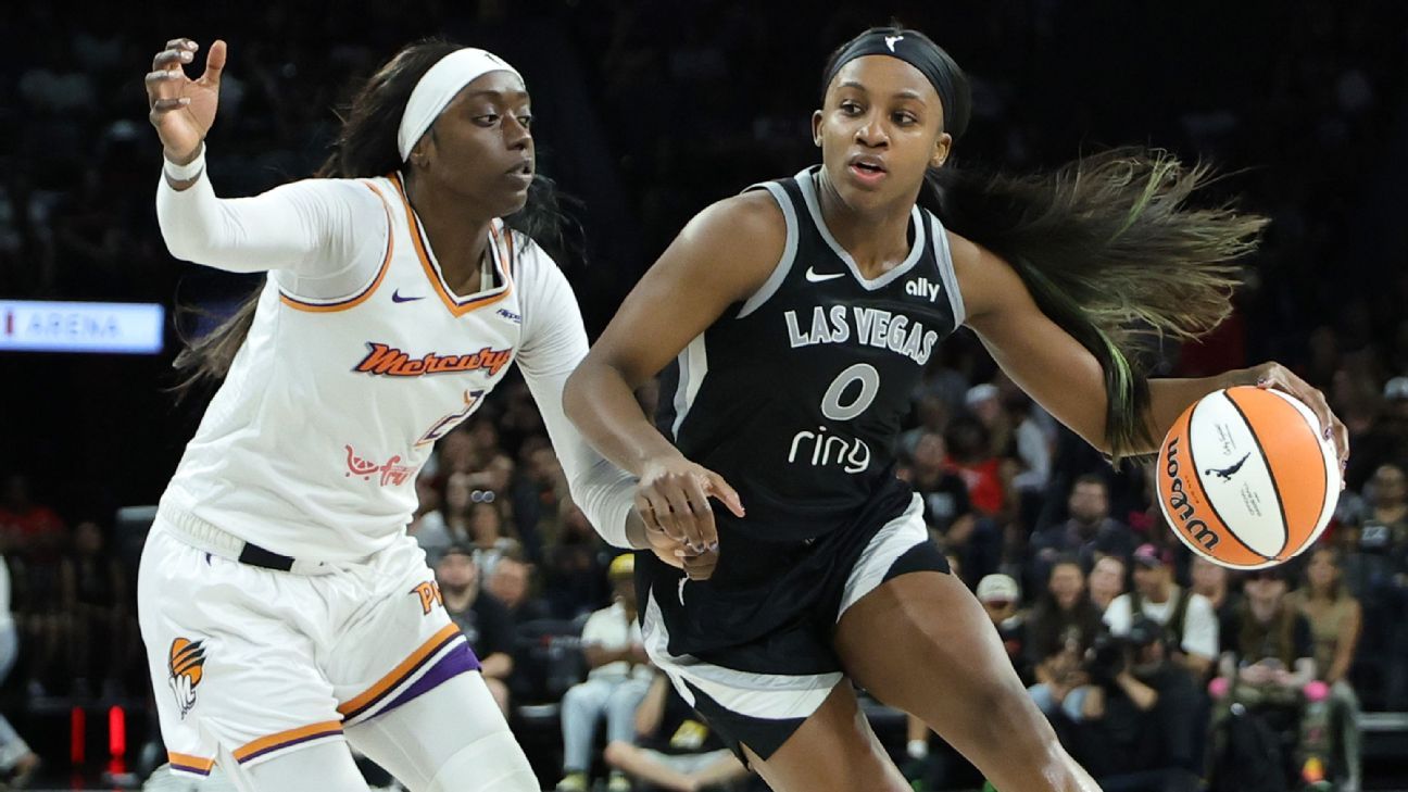 Sources: Aces agree to $1.19 million deal with Jackie Young