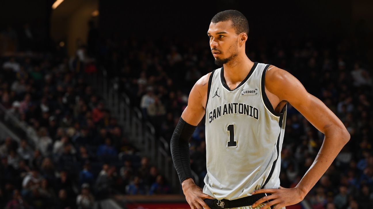 Spurs rest Victor Wembanyama (ankle), still beat Clippers