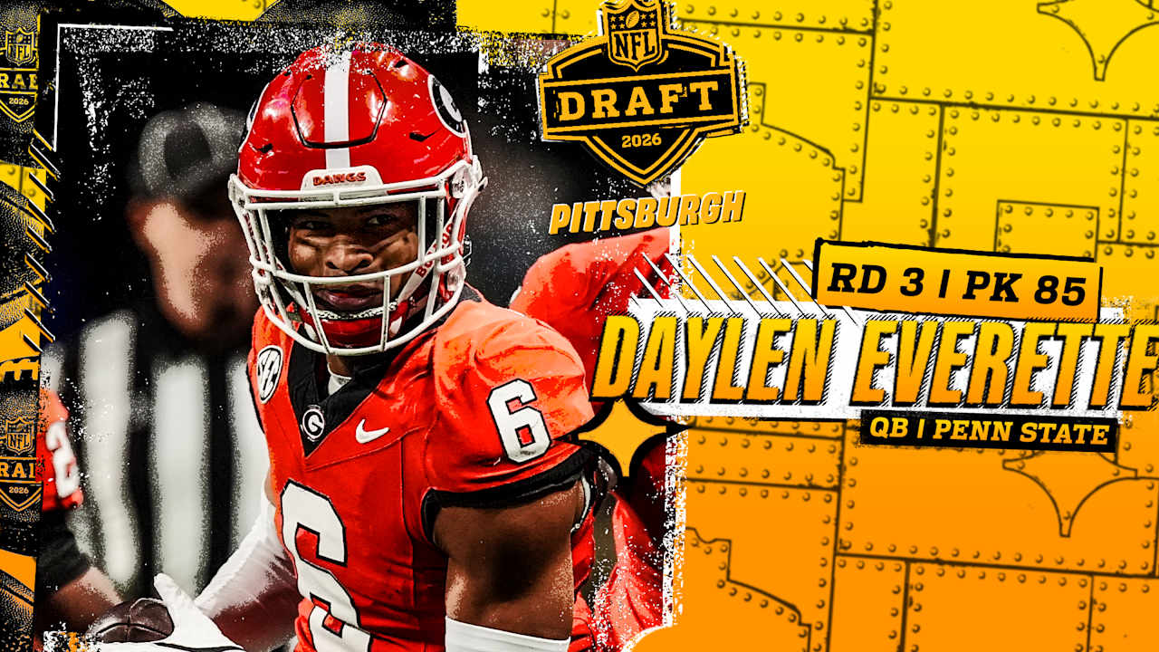 Steelers select Everette in third round