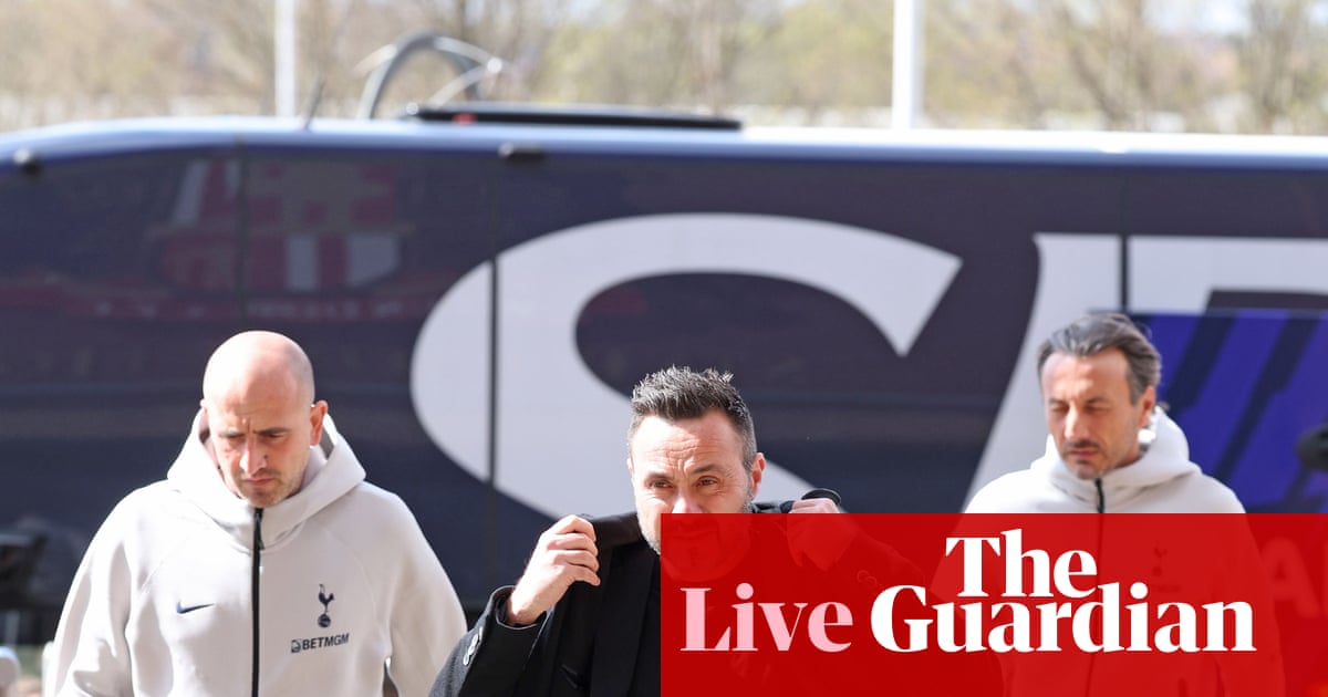 Sunderland v Tottenham, Nottingham Forest v Aston Villa and more: Premier League – live | Premier League