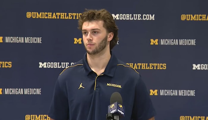 Texans draft Michigan tight end, Germany native Marlin Klein in second round