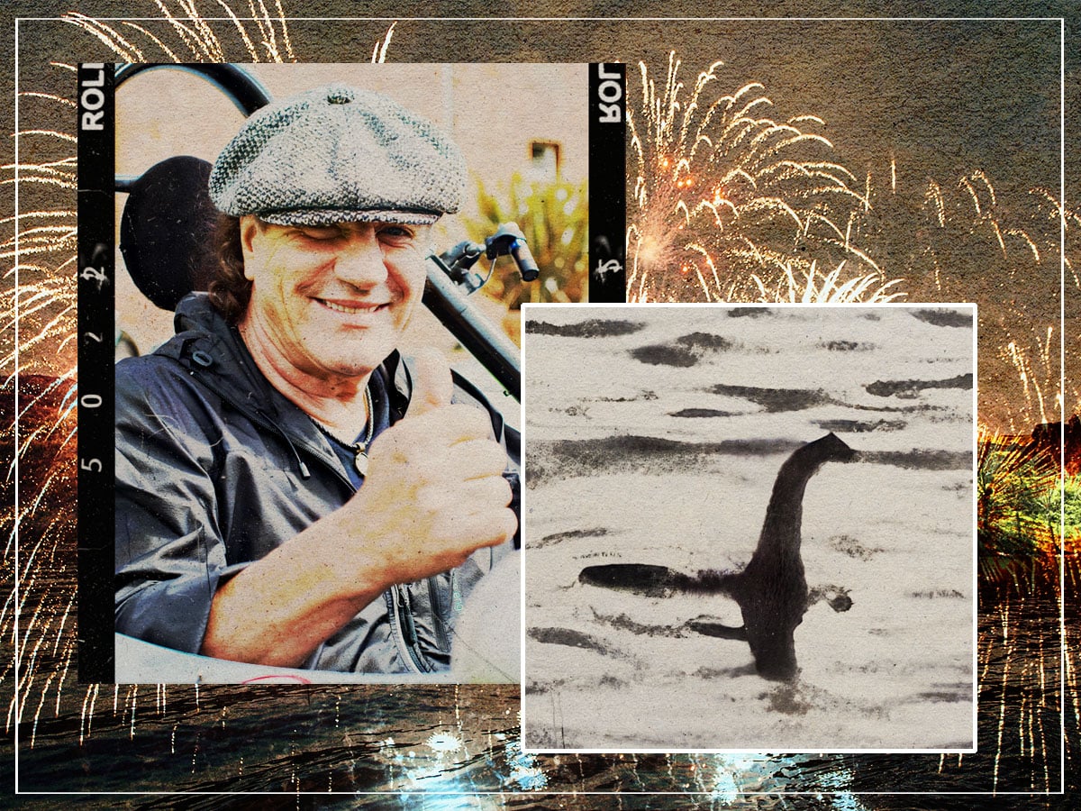 The night AC/DC’s Brian Johnson hunted the Loch Ness Monster with fireworks