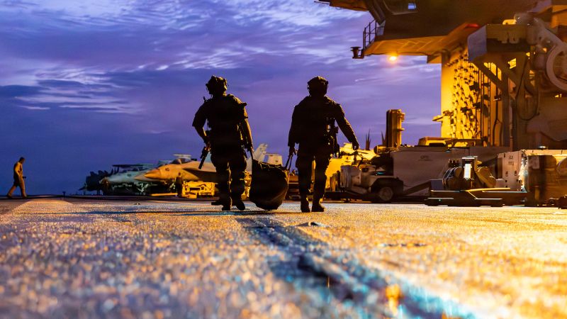 The record-breaking trip of the USS Gerald Ford, the aircraft carrier at the center of Trump’s military ambitions