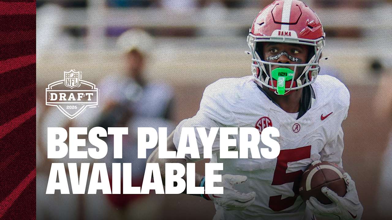 Top offensive players available for Falcons on Day 2