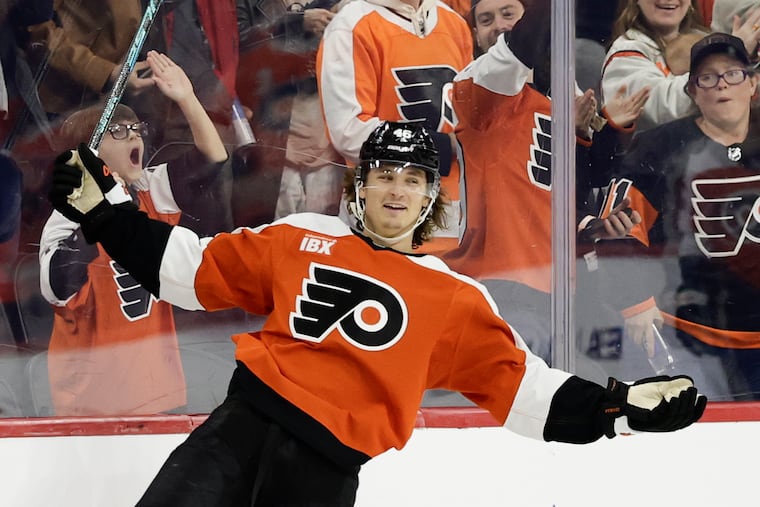Trevor Zegras has rediscovered his swagger and smile with the Flyers