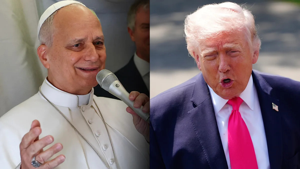 Trump falsely claims Pope Leo said Iran can have a nuclear weapon amid ongoing rift over war