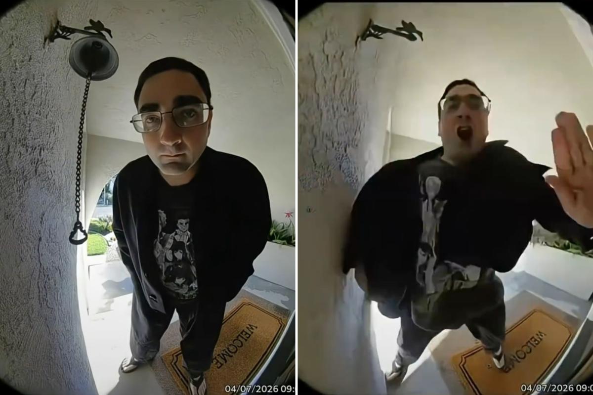 Viral video shows deranged intruder targeting Fairfield family