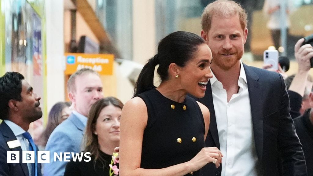 What are Harry and Meghan doing in Australia?