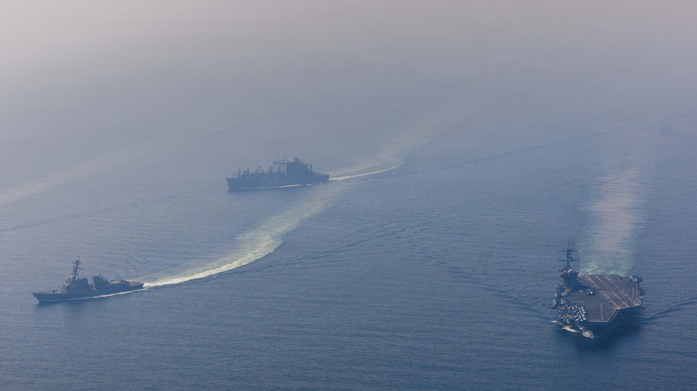 What to know about naval blockades as U.S. patrols Strait of Hormuz : NPR