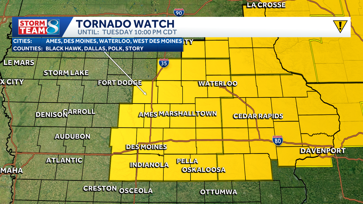 What to know about severe storm chances approaching Tuesday