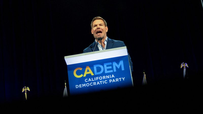 Why Steyer could benefit most from Swalwell’s exit in California