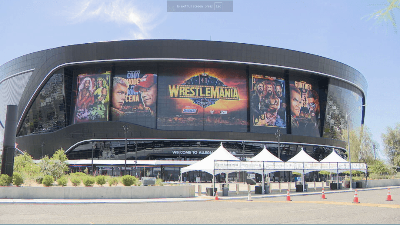 Wrestlemania attendance body slammed