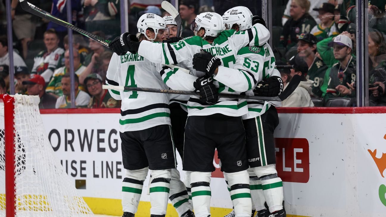 Wyatt Johnston gives Stars double-OT win over Wild, series lead