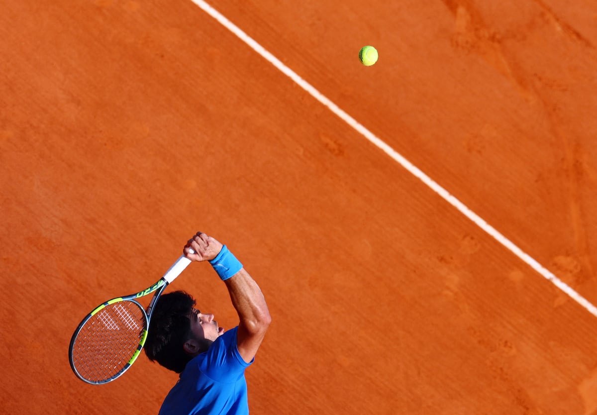 Ya está aquí, ya llegó: Alcaraz y Sinner, cara a cara en la final de Montecarlo | Tenis | Deportes