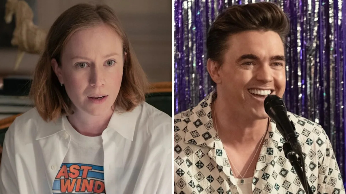 ‘Hacks’ Stars Hannah Einbinder & Jesse McCartney Break Down Ava’s Surprise Party