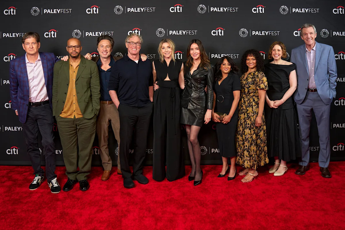 ‘Scrubs’ stars tease another season — and Bob Kelso’s return — at emotional PaleyFest reunion