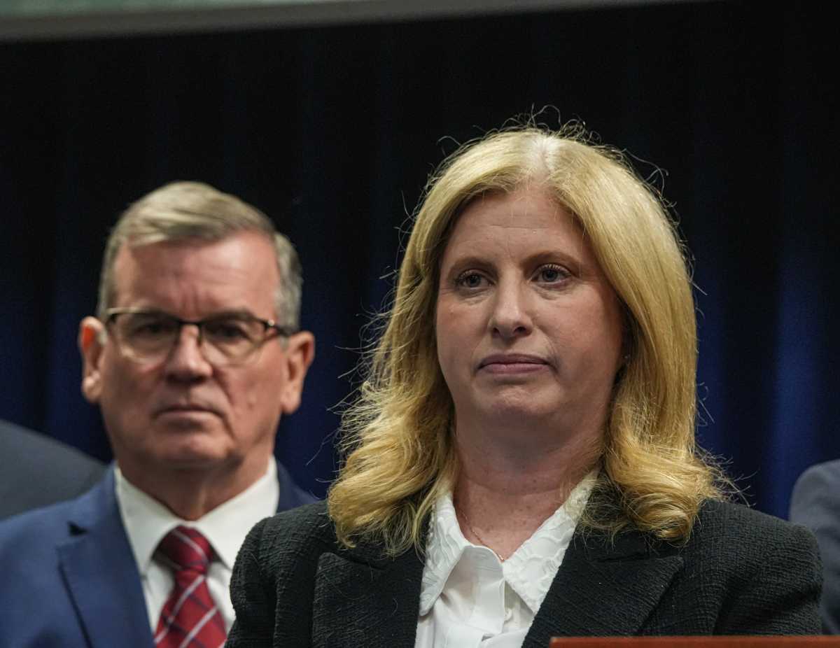 ‘Upsetting’: Tisch places two NYPD cops on modified duty after viral video of Brooklyn liquor store beating