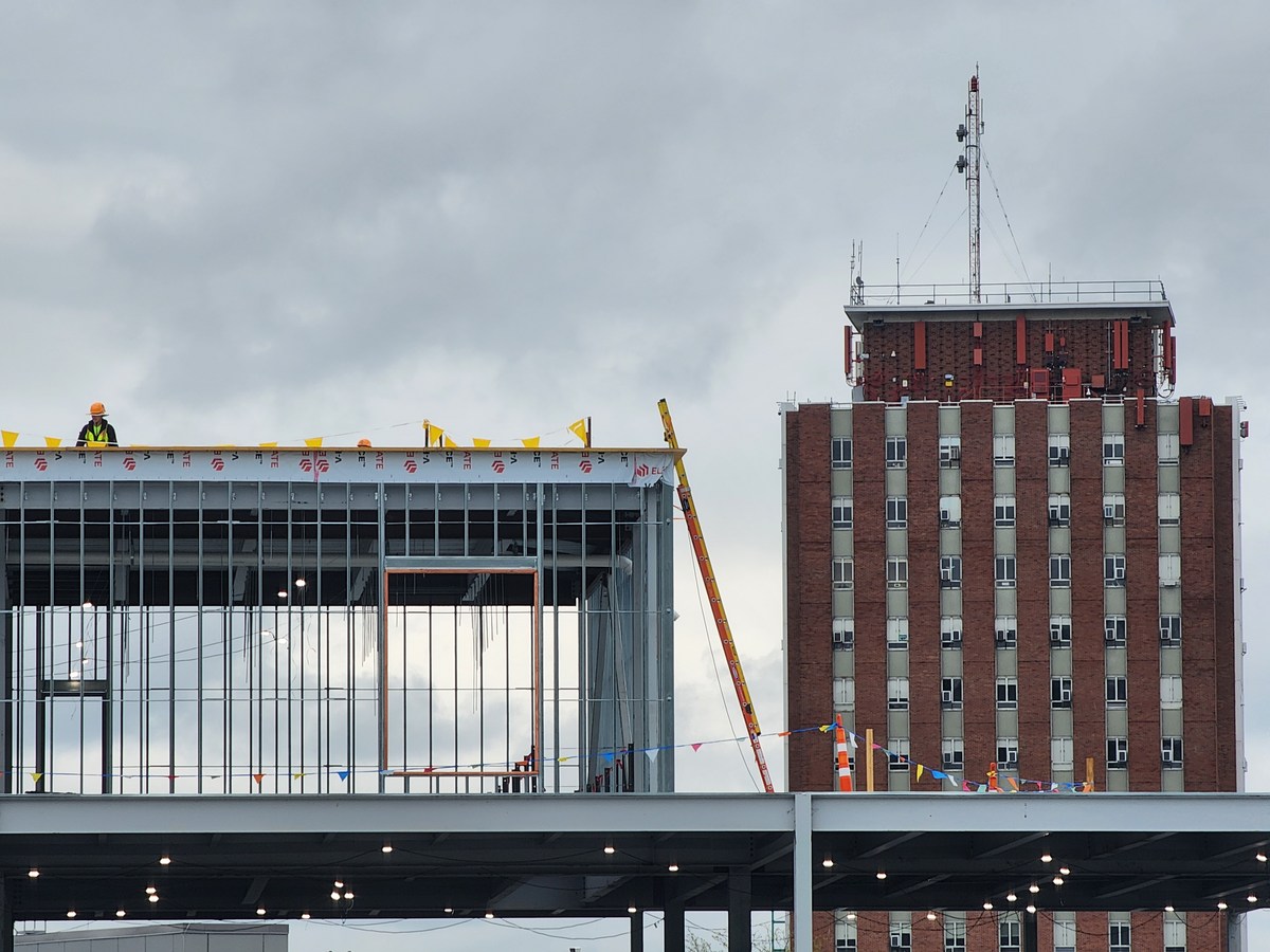 $60 Million University Hall Rising on SUNY Binghamton Campus