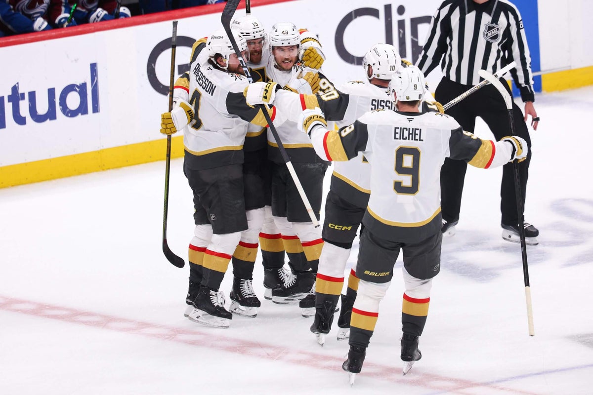A joke became a motto — and now it’s fueling the Golden Knights’ playoff success