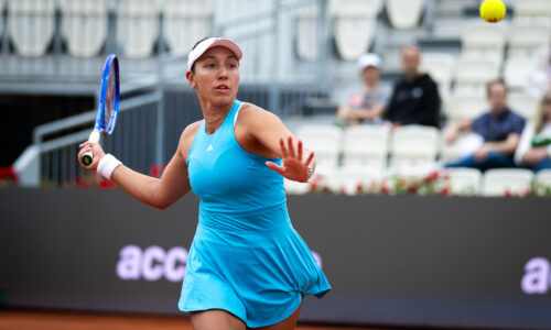 All 12 game points from Pegula's whitewash of Masarova in Rome
