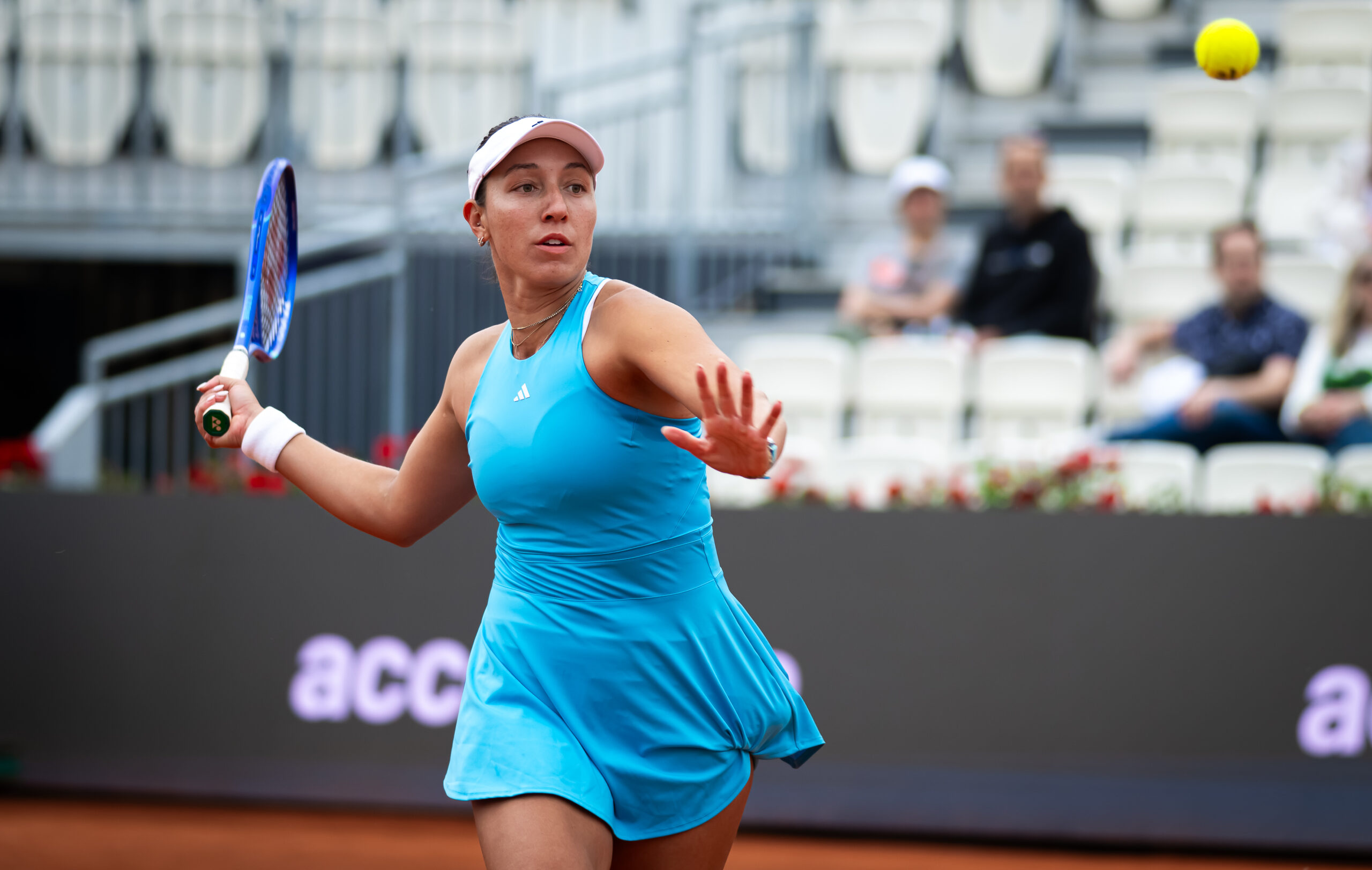 All 12 game points from Pegula’s whitewash of Masarova in Rome