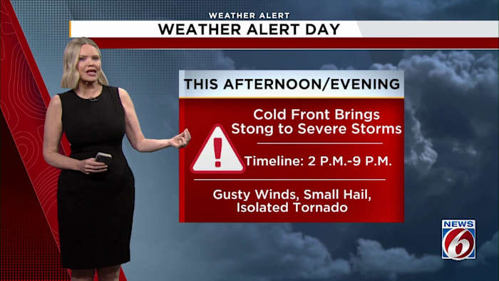 All of Central Florida Under Tornado Watch Until 6:00 P.M.