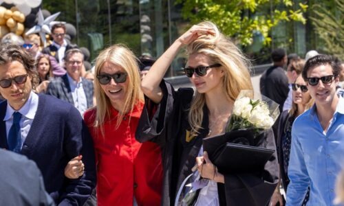 Apple Martin’s Graduation Was a Family Affair in Springtime Style