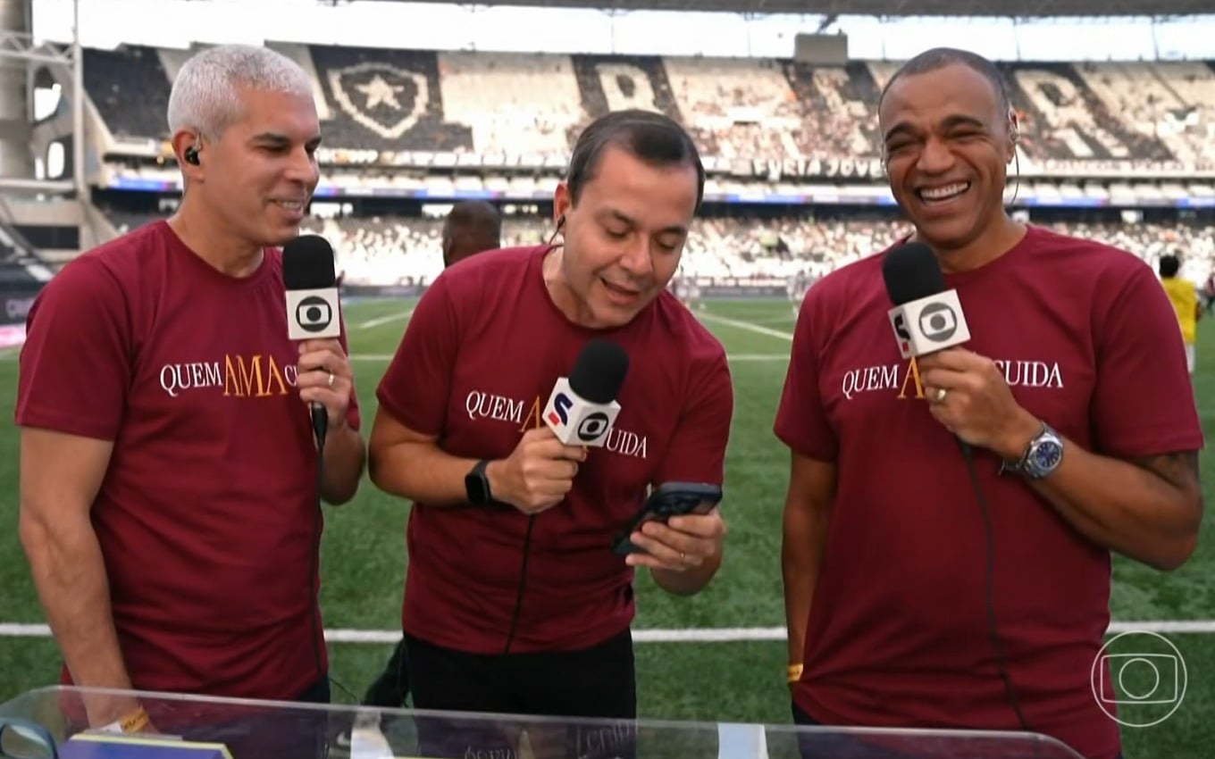 Apresentador da Globo coloca Ricardinho e Denilson em saia justa com a família · Notícias da TV