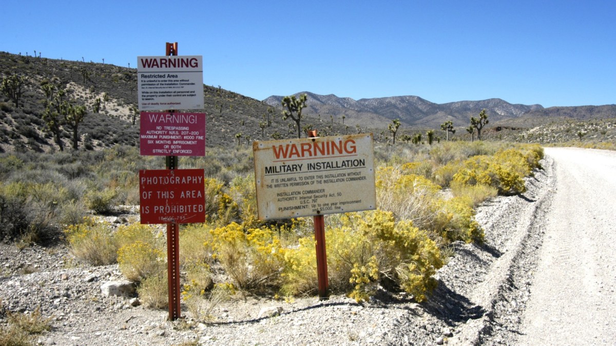 Area 51 just had 17 earthquakes in a single day