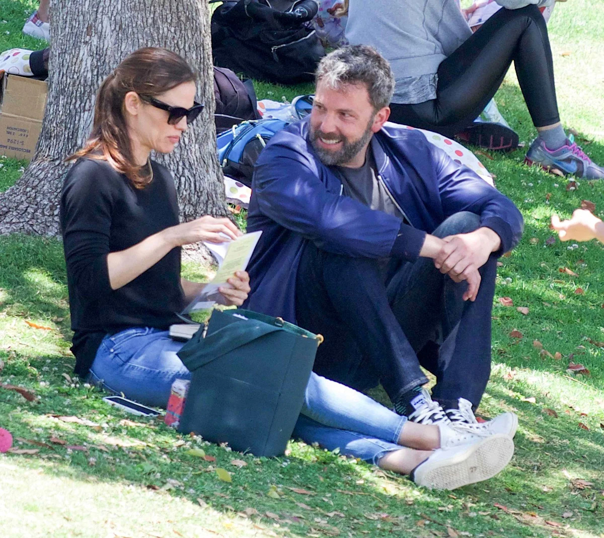 Ben Affleck and Jennifer Garner Make Rare Public Appearance in Color-Coordinated Outfits for Los Angeles Outing