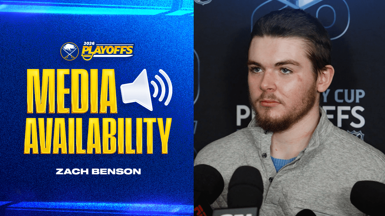 Benson | Media Availability | Buffalo Sabres