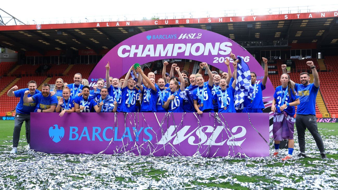 Birmingham City and Crystal Palace secure promotion to WSL