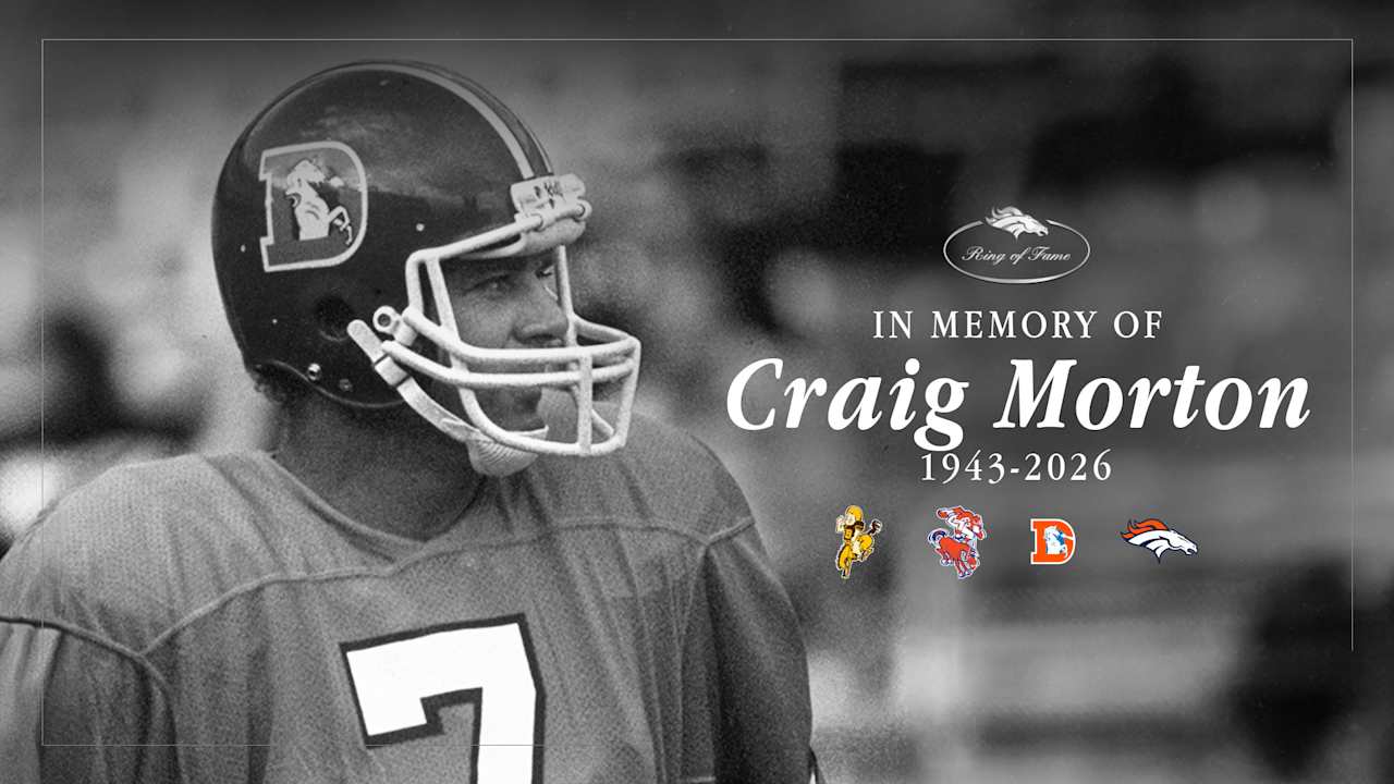 Broncos mourn passing of Ring of Fame QB Craig Morton